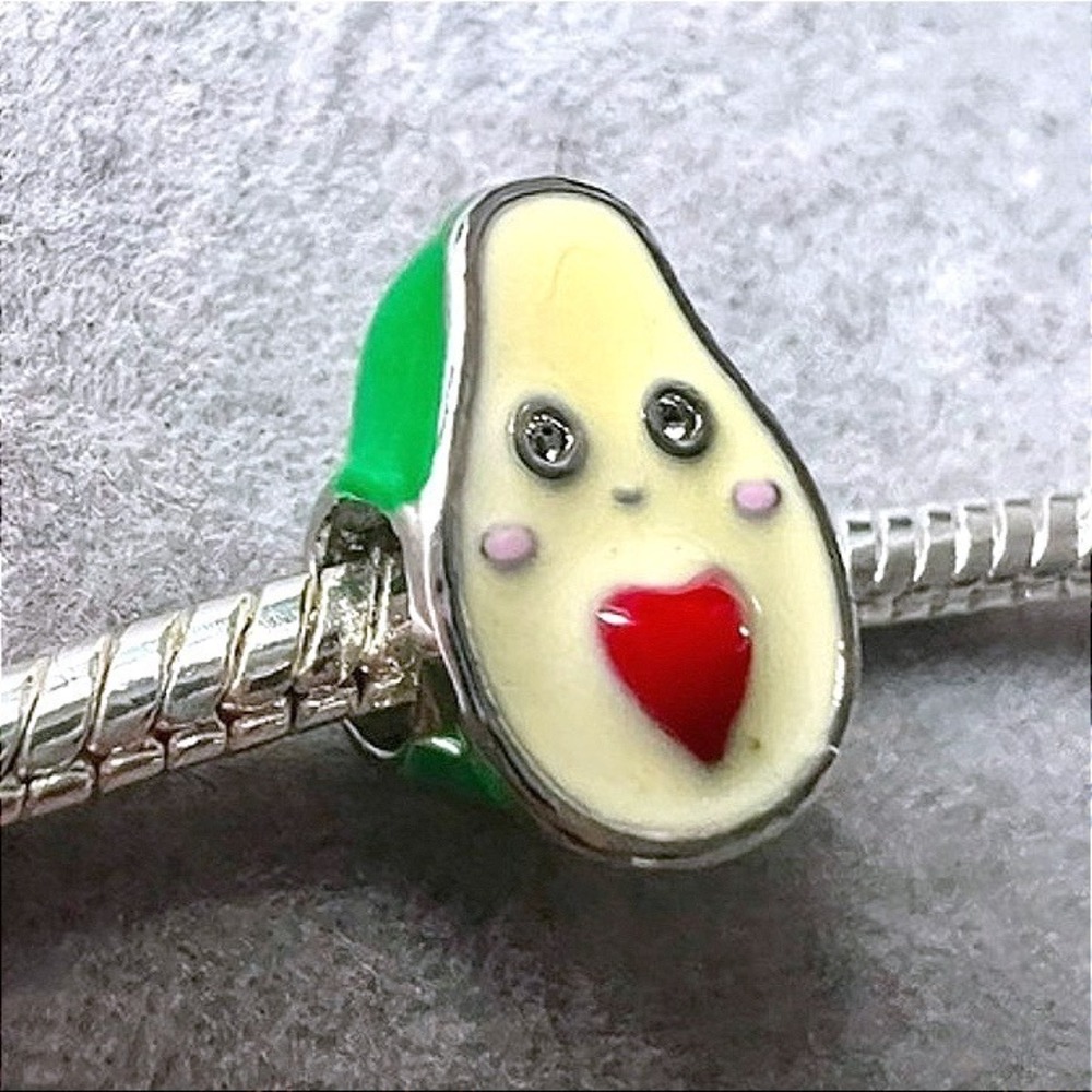 Cute Avocado Charm‎ fits PANDORA